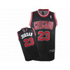 Michael Jordan 23# Black Chicago Jersey Red White Number