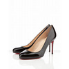 Red Bottom Christian Louboutin Fifi 85mm Patent Leather Pumps Black