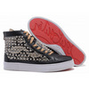 Christian Louboutin Louis Spikes High Top Womens Sneakers Black