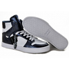 navy blue and white supra vaider perf men shoes