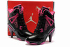 Nike Air Jordan 4 Heels Black/HotPink