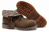 Mens Roll Top Timberland Boots Coffee