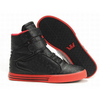 supra tk society high tops black red men skate shoes