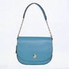 Kate Spade New Bond Street Sawyer Leather Shoulder Bag Blue