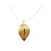 leaf pendant necklace