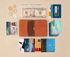 Pocket Book Wallet Tan