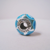 Pandora Sterling Silver Murano Glass Blue Stepping Stones