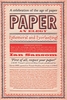 Paper: An Elegy