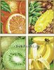 Раскраска по номерам "Тропические фрукты"