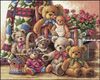 Набор для вышивания Teddy Bear Gathering (Собрание плюшевых мишек)