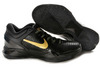 Nike Zoom Kobe VII(7) System Elite "Away" Black/Gold Mens