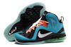 Nike Zoom Lebron James 9 P.S Elite Blue/Black/White/Orange Mens