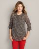 Print Sheer Pintuck Tunic Eddie Bauer