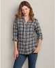 Plaid Flannel Tunic Eddie Bauer