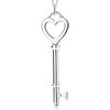 Tiffany Keys heart key pendant