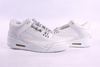 all white jordan retro 3 men shoes