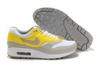 Nike Air Max 1 Holland White Neutral Grey Vibrant Yellow Mens Shoes