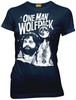 "One man wolfpack" t-shirt