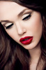 russian red lipstick by MAC