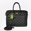 Kate Spade Gold Coast Janine Quilted Satchel Laptop Bag Black