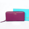 Kate Spade Cobble Hill Lacey Leather Zip Around Wallet Purle