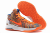 Nike Zoom KD V Christmas Sport Orange Crimson Grey Mens Kevin Durant Shoes