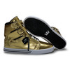 Womens Supra TK Society Gold White Shoes