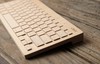 Беспроводная деревянная клавиатура
