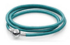 Pandora Summer2013 Leather Bracelet teal