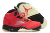 Nike Jordan Sneaker 5 V Red/Black Size(14-15) Footwear