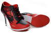 Nike Dunk SB Low Heels Boots Black Red Female