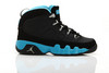 Nike Retro Jordan 9 Kid Shoes Slim Jenkins - Black/Matte Silver/University Blue