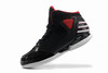 Men Size Adizero Rose 773 Black and Varsity RedWhite Sneaker