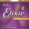 Струны Elixir nanoweb (phosphor bronze) medium .013-.056