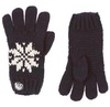 Fat Face Snow Flake Gloves - Petrol Blue