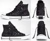 Кеды  Converse Chuck Taylor All Star Hi Rhinestone