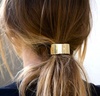 Gold hair cuff