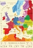 Стирающаяся карта Европы