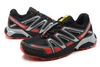 Mens Salomon XT Hornet Trail Running Shoes Black Red grey