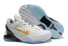 Kobe 7 (VII) Elite White/Gold-Black Nike Mens Size Shoes