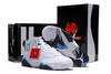 Air Jordan VII Orion Sky Blue and White Purple Shoes - Leather