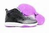 2011 jordans balck purple for women