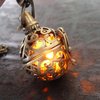 Steampunk fire necklace