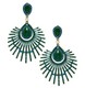 River Island Peacock Jewel Drop Earring