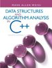 Data Structures & Algorithm Analysis in C++ 4th edition by Mark Weiss