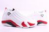 retro air jordan 14 stealth white red