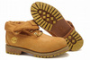 Mens Timberland Roll Top Boots With Wheat Yellow Grind Arenaceous Take Icon