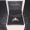 Pandora кольцо-корона