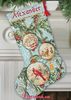 Enchanted Ornament Stocking Dimensions