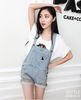 Fashion Women Girsl Washed Jeans Denim Casual Hole Jumpsuit Romper Overall Short